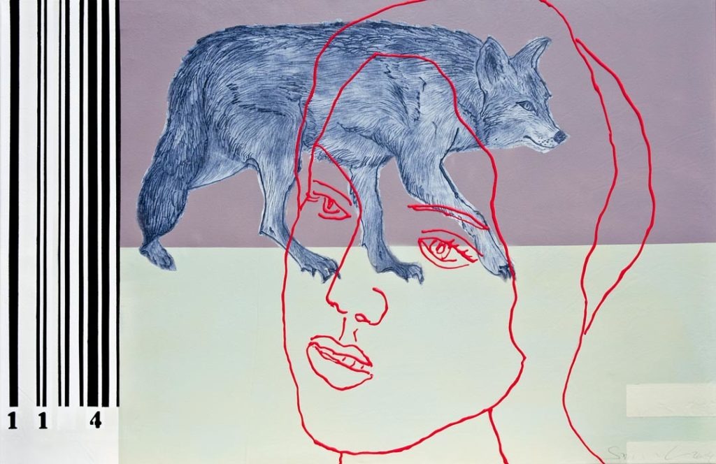 Kürzlich hatte sie einen netten Wolf getroffen