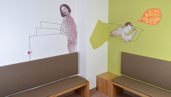 Wartebereich Euregio-Klinik (Raumfoto 1)