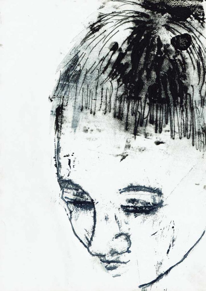 Gräben umspringen (Kinderkopf)