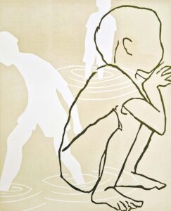 übertags gesagt (Kind/Strand)